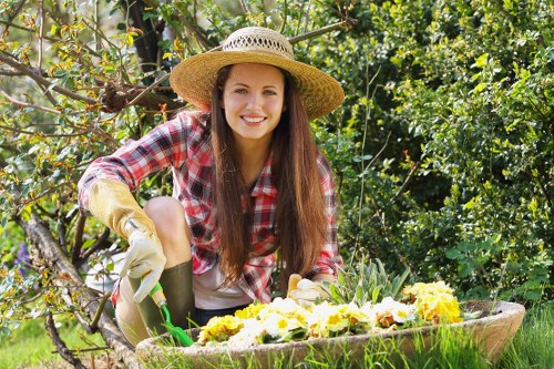 Inspecting garden work as part of a formal complaints review