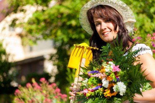 Garden maintenance in Boundsgreen with tidy lawns and shrubs