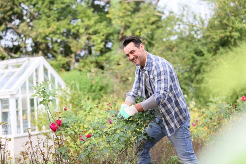Overgrown garden clearance in Boundsgreen with green waste removal